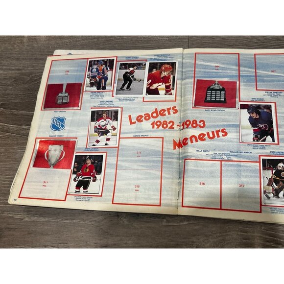 1983 O-Pee-Chee Hockey Sticker Album Paperback - Picture 8 of 10